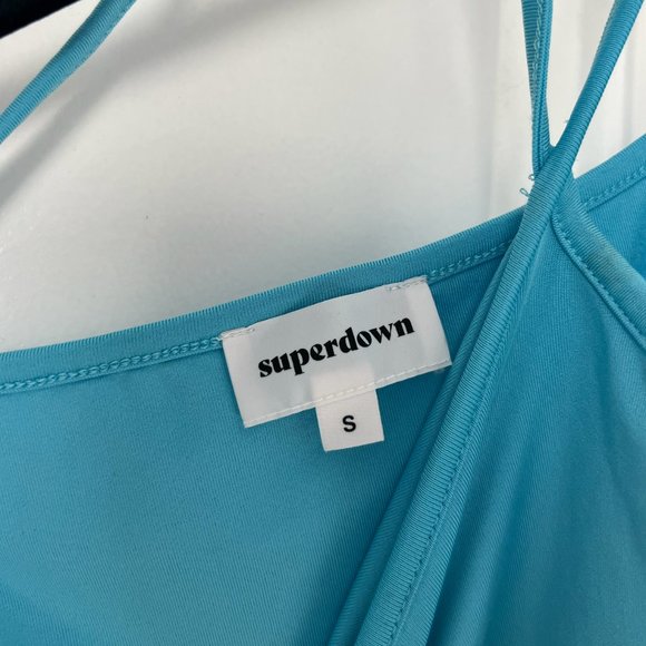 Superdown Taryn Asymmetric Bodysuit - Picture 3 of 3